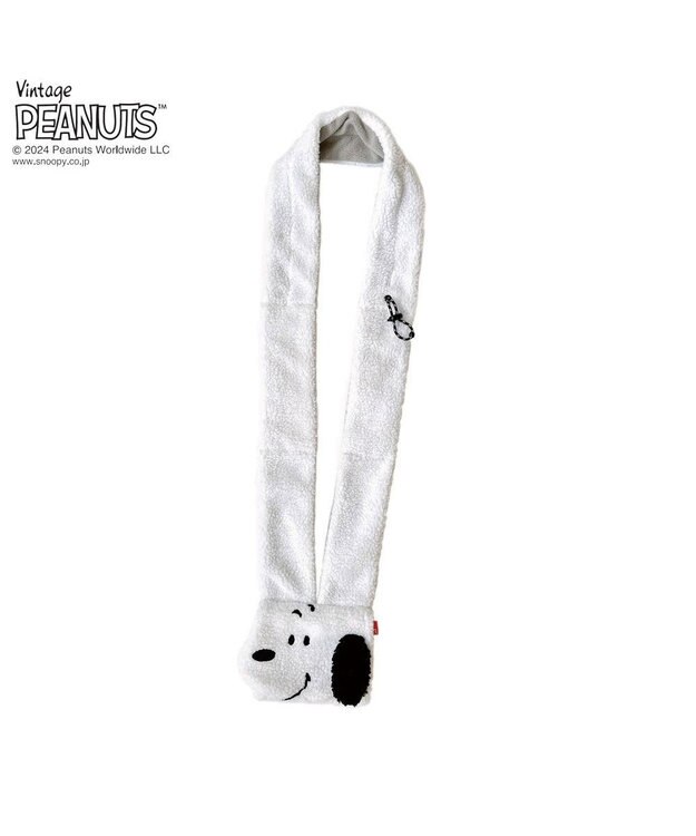 ROOTOTE 8412【スヌーピー】IP.マフルー.ピーナッツ-9U 02：ホワイト・ブラック