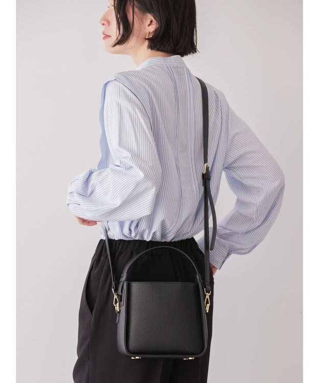 AMERICAN HOLIC ２ｗａｙ合皮スクエアミニショルダーＢＡＧ Black