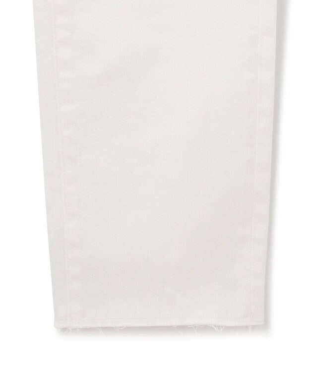 23区 【SLOW/洗える】SLOW DENIM タイトストレート デニム ホワイト系