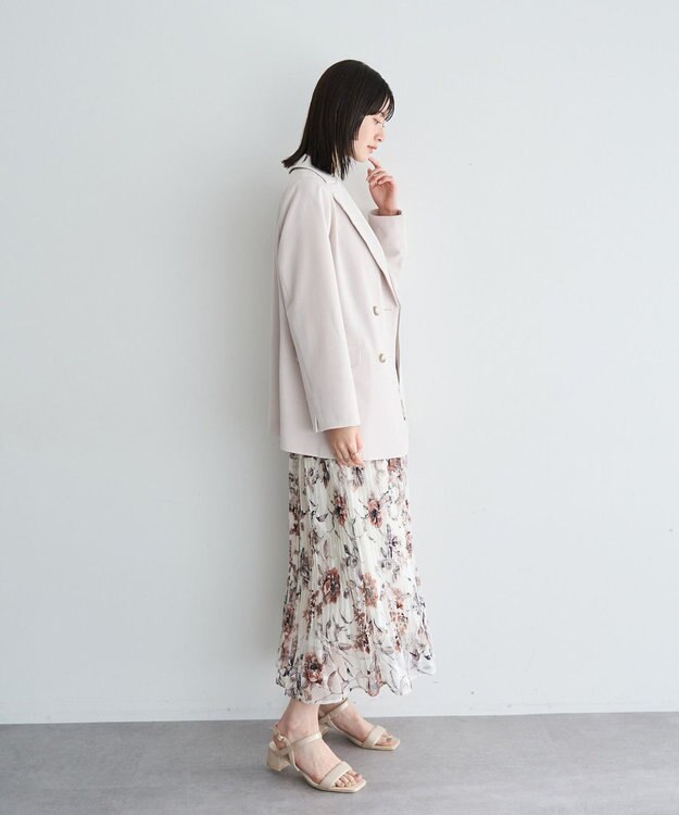 YECCA VECCA ダブルブレストジャケット Light Beige