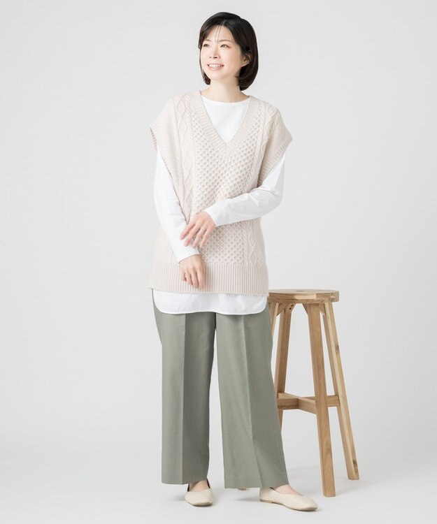 ONWARD Reuse Park 【自由区】パンツ秋冬 グリーン