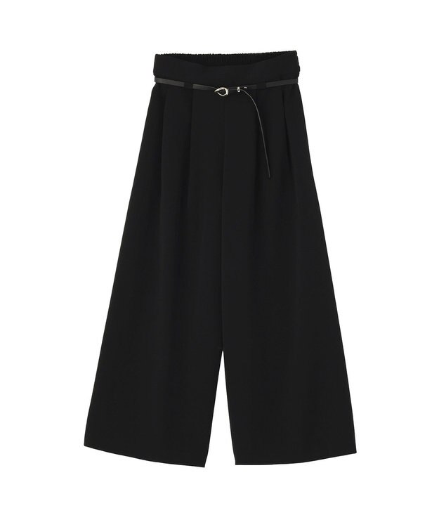 Green Parks ベルト付きスカーチョ Black