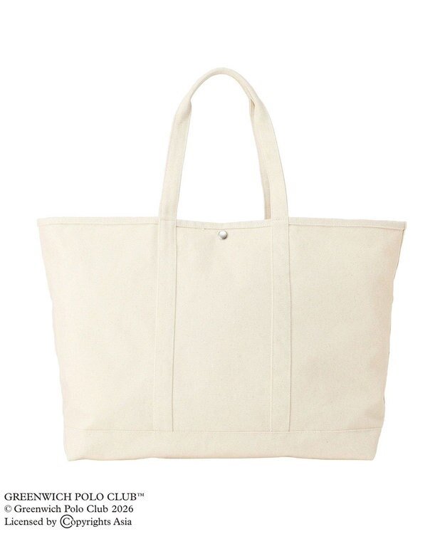 Green Parks GREENWICH POLO CLUB(TM)トート Ecru