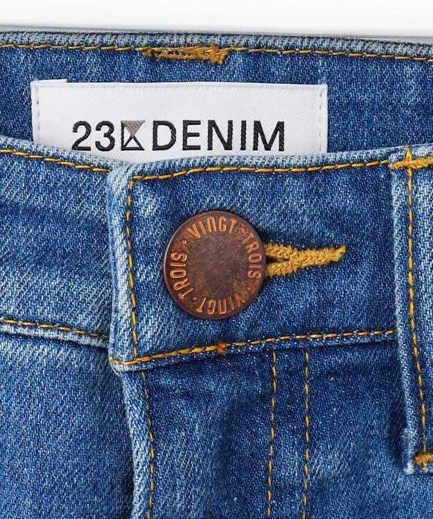 23区 S 【洗える】23区DENIM スキニー パンツ ウォッシュドブルー系