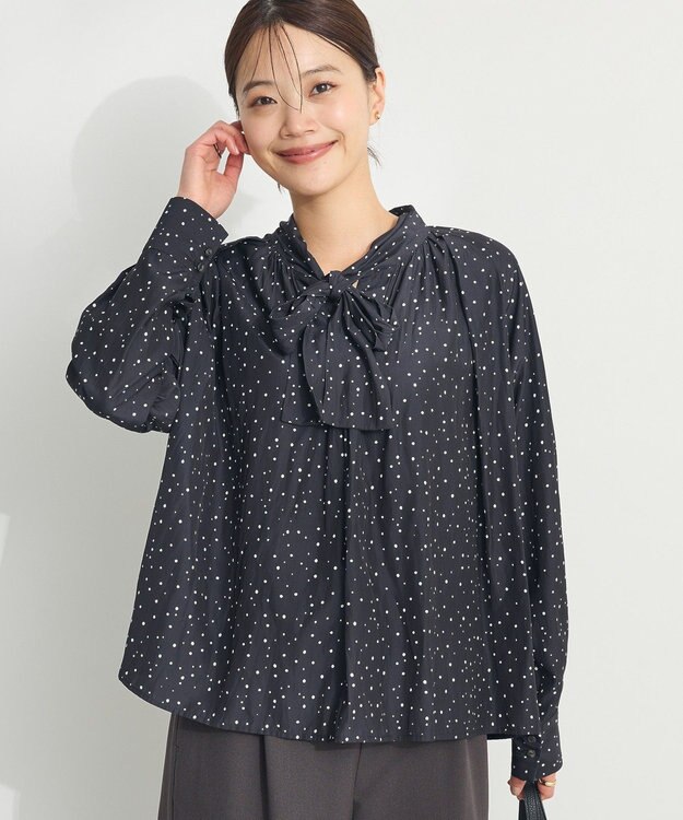 CRAFT STANDARD BOUTIQUE ２ＷＡＹボウタイブラウス Dot