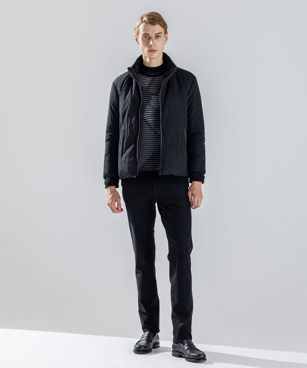 JOSEPH HOMME 【新素材】スリークエアーナイロン　ADSダウンブルゾン ブラック系