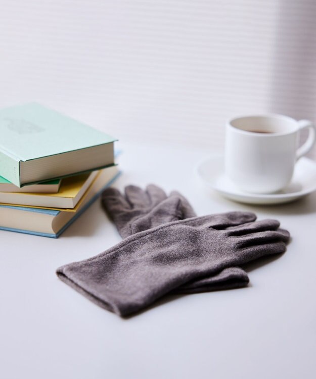 ORuKuBET moist - stella【保湿・抗菌・吸湿発熱・日本製・タッチパネル対応】 ブラウン