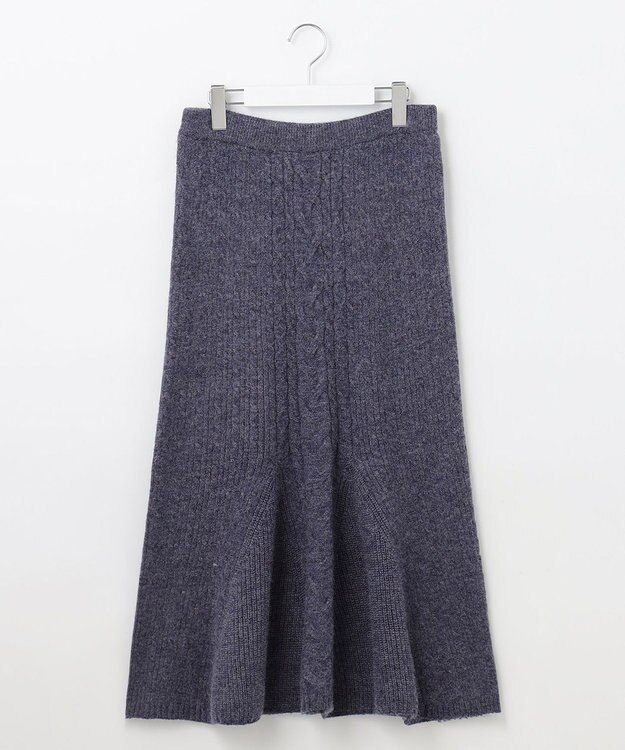 Feroux 【セットアイテム】ケーブルニット セットアップ ネイビー系