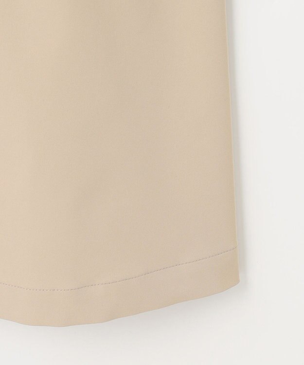 J.PRESS LADIES S 【洗える】 ソロテックスドライツイル ノーカラー コート ベージュ系