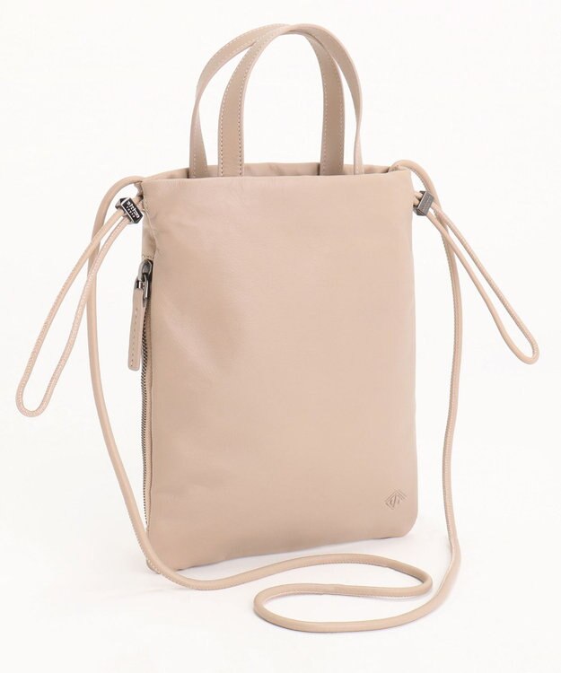 ACE BAGS & LUGGAGE ultma TOKYO アイオ 巾着 ショルダーバッグ 11982 本革 サコッシュ トープ