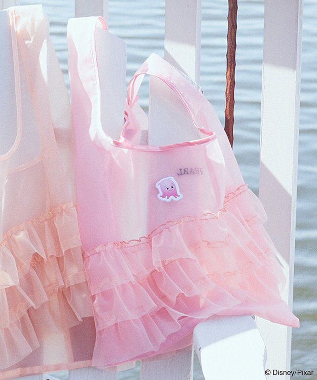 earth music&ecology Ｆｉｎｄｉｎｇ　Ｎｅｍｏ／シアーフリルバッグ Pink