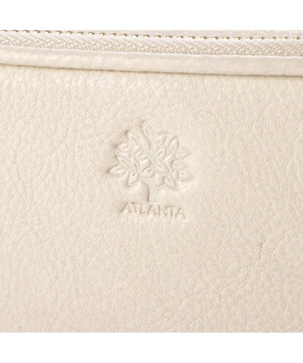 UNBILLION アトランタ ATLANTA / 牛革BOX型ウォレットショルダー アイボリー