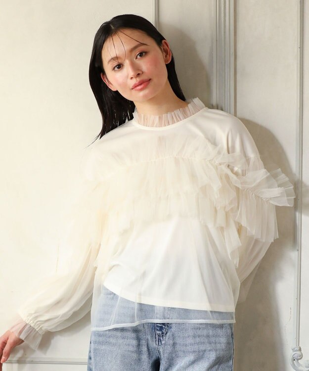 Green Parks ・ＥＬＥＮＣＡＲＥ　ＤＵＥ　チュールドッキングブラウ Ivory