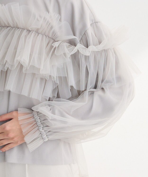 Green Parks ・ＥＬＥＮＣＡＲＥ　ＤＵＥ　チュールドッキングブラウ Light Gray