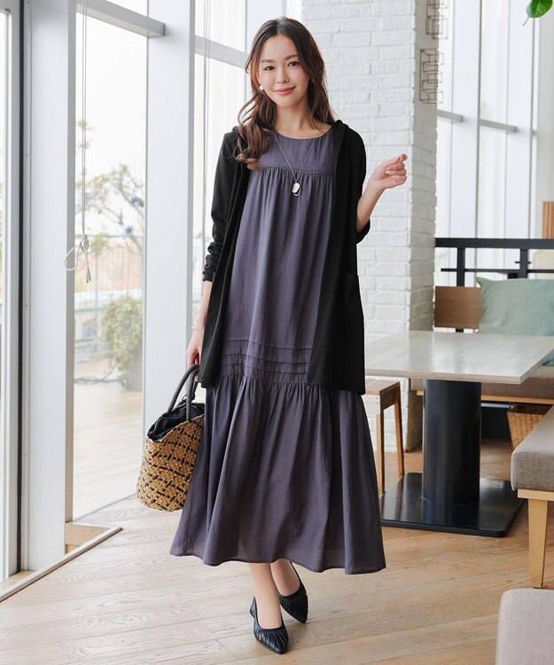 Tiaclasse 【安田美沙子さん着用・日本製】プレートリングネックレス シルバー