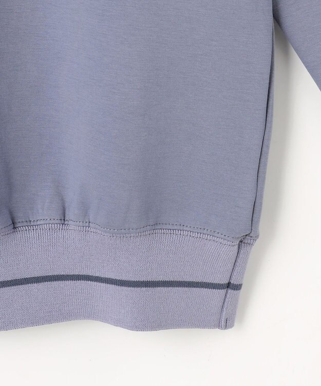 J.PRESS KIDS 【140-170cm】ダンボール ロゴエンブロイダリー トレーナー ダルブルー系