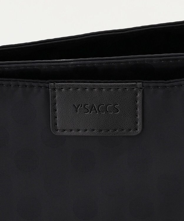 Y'SACCS 【ドットジャカード】トラベルショルダーリュック mini ブラック