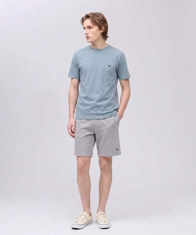 J.PRESS MEN さりげなくちょうどいい【WEB限定 / 8色展開】バックブル Ｔシャツ サックスブルー系