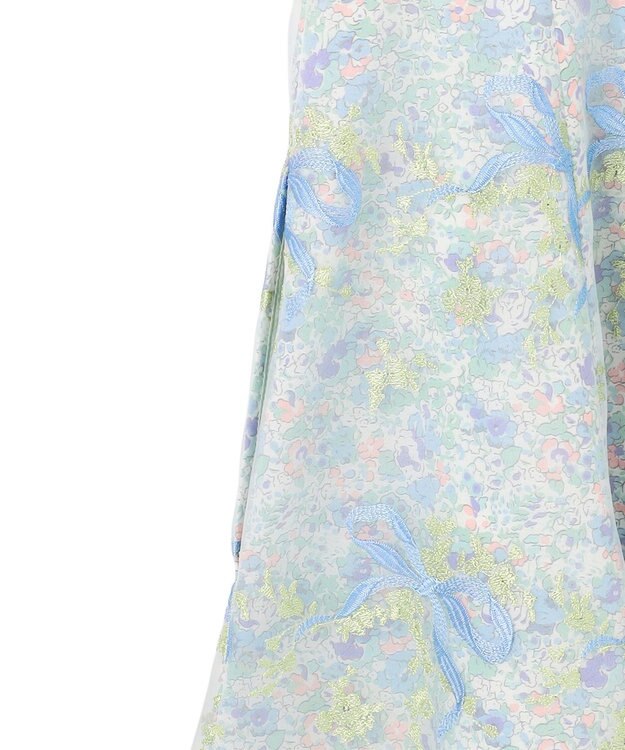 TOCCA 【キャンセル分販売！】【00サイズあり・洗える・消臭】FLORAL MELODY ドレス ブルー系