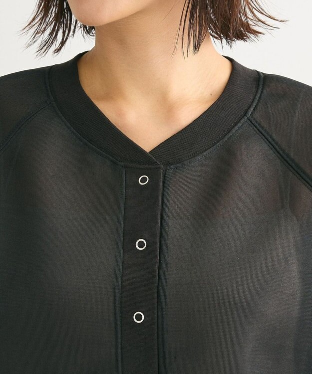 Green Parks シアーダンボールブルゾン Black