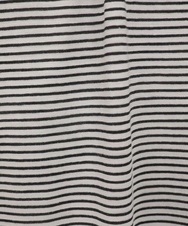 AMERICAN HOLIC 【2点セット】レイヤードボーダーＴワンピース Black