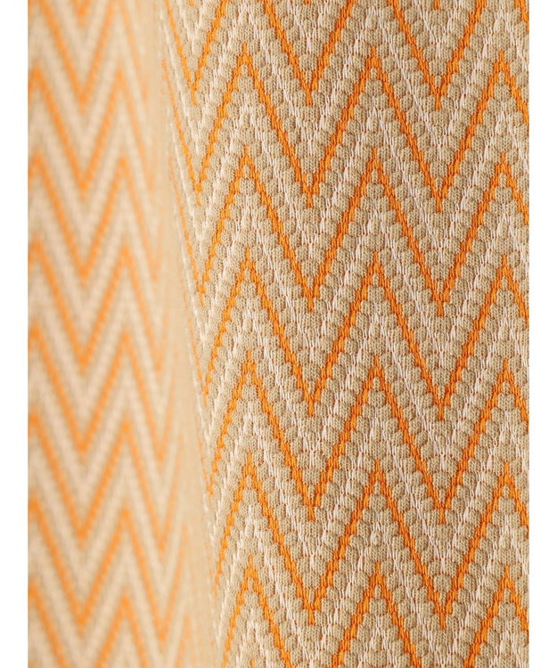 earth music&ecology シェブロン柄タイトスカート Orange