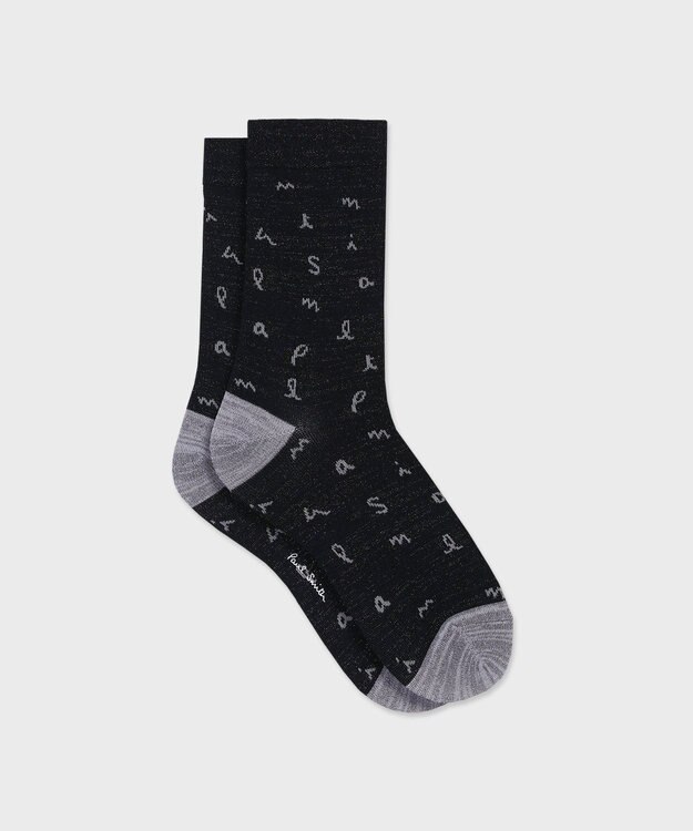 Paul Smith Miley Logo ソックス ブラック