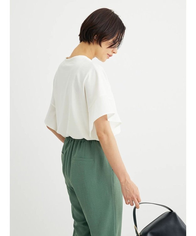 Green Parks フレアスリーブドッキングプルオーバー Off White