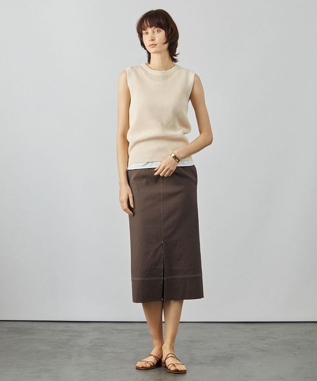 BEIGE， FOURAS / スカート Bista x Ecru