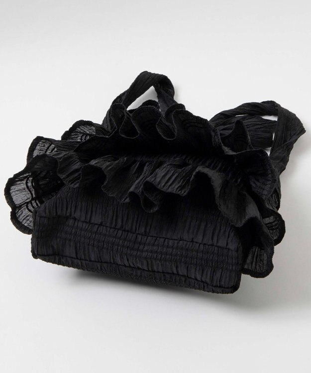 WEGO フリルショルダー ブラック