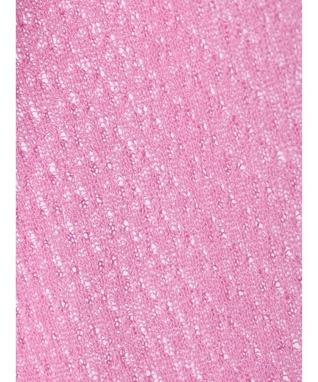 Green Parks ＳＥＴ２点　ラメすかしニット＋キャミソール Pink