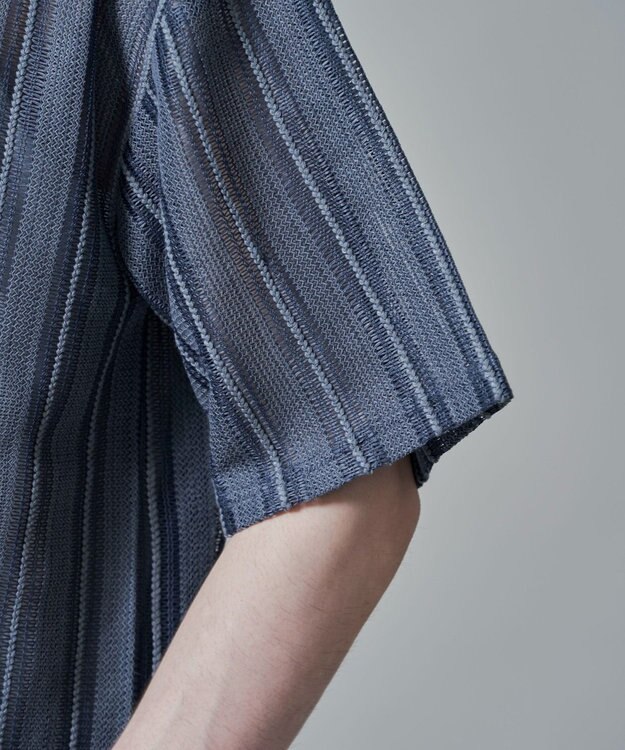 WEGO 【２点SET】アンサンブルシアーシャツ（SS） Dブルー