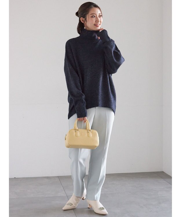 Te chichi MIXラメニット ネイビー