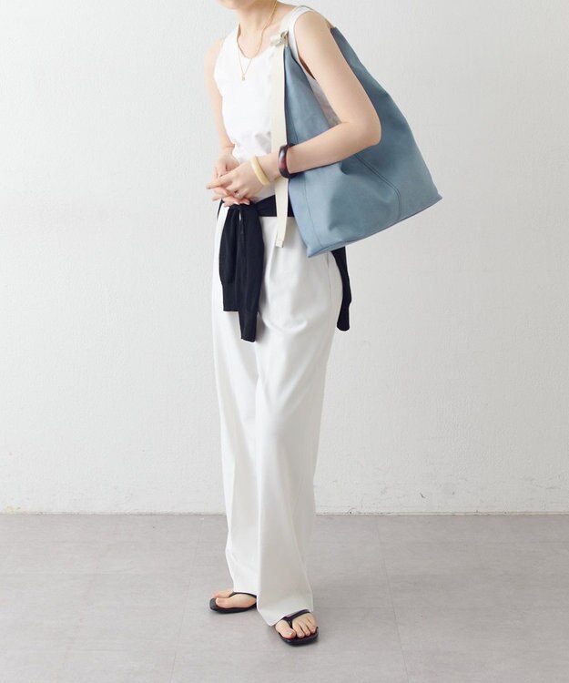 russet ≪A4サイズ収納可能≫デニムホーボーバッグ(CE-1765) Denim