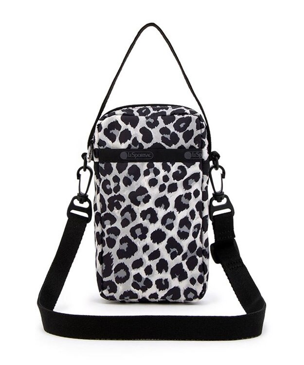 LeSportsac MINI PHONE CROSSBODY/ニュートラルレオパード ニュートラルレオパード
