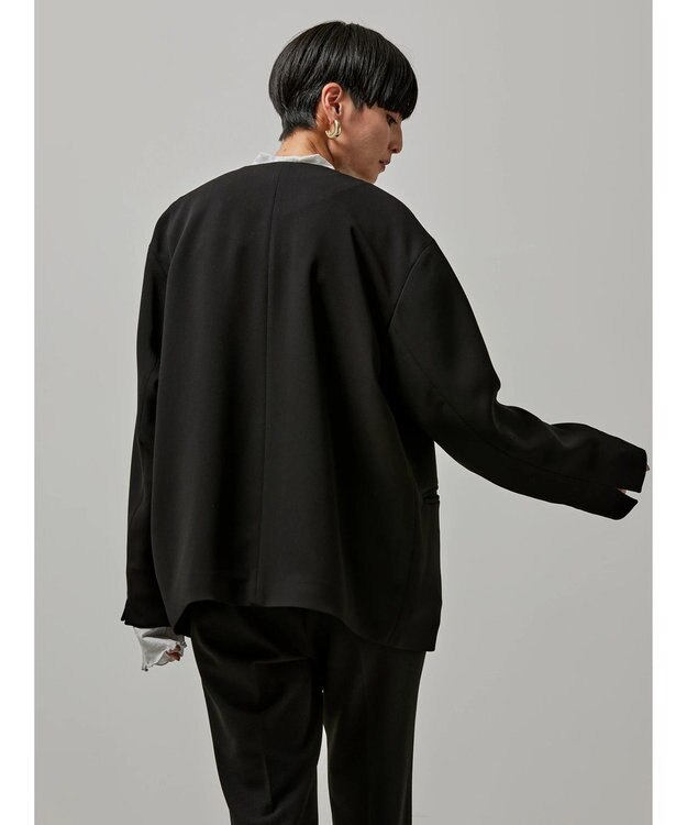 AMERICAN HOLIC ニュアンスジャケット／ＰＲＥＭＩＵＭ Black
