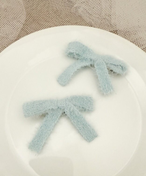 WEGO L2Pシャギーリボンクリップ サックス