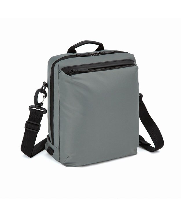 ACE BAGS & LUGGAGE ace. メトレクス ショルダーバッグ  軽量 縦型 19113 エース グレー