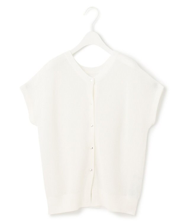 ICB 【洗える】コンパクトコイル 3wayサマーニット オフホワイト系