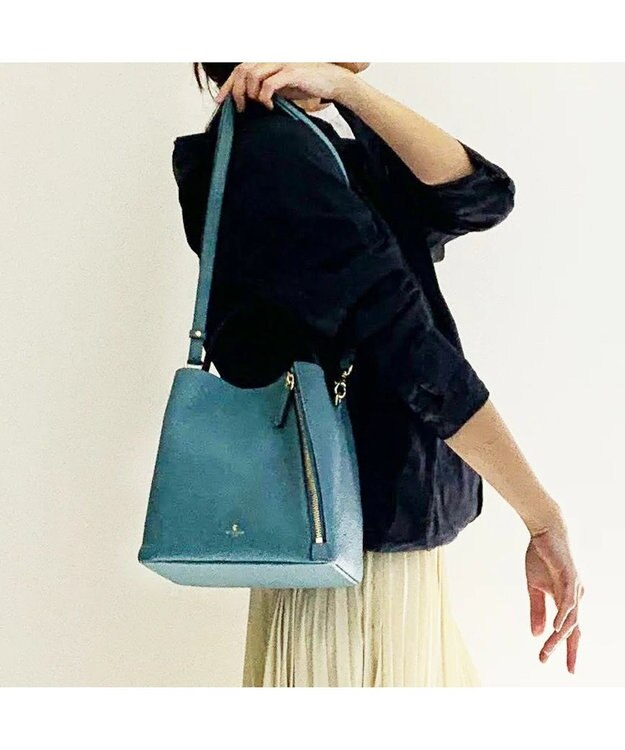 PELLE BORSA 2ウェイショルダーバッグ Reinette レネット 4741 ブルーグレー