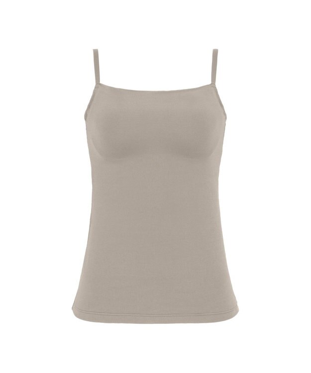 BRADELIS New York 【BRADELIS Me / ノンワイヤー】デイリーコンフォートブラトップ 補正下着 カップ付き ブラトップ ダークグレージュ