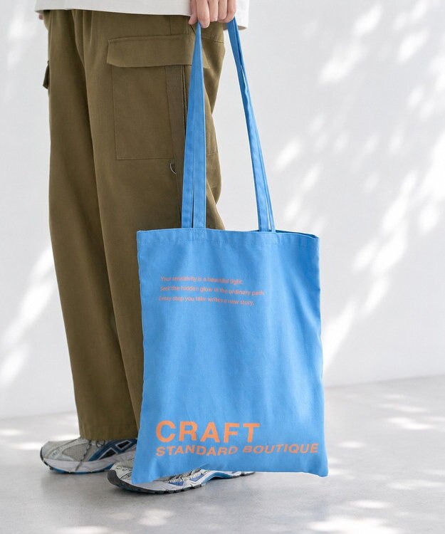 CRAFT STANDARD BOUTIQUE クラフトロゴトートバック Blue