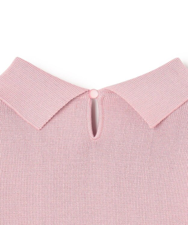 TOCCA HONEYCOMB MESH KNIT ニットトップス ピンク系