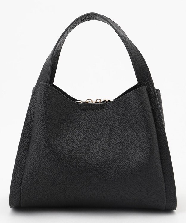 LA BAGAGERIE ソフトシュリンク2WAYハンドバッグ small ブラック