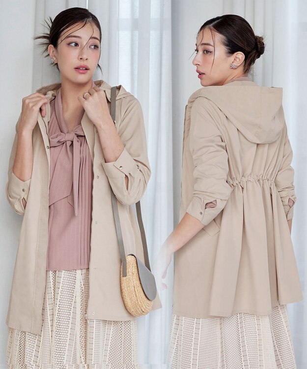 Tiaclasse ドロストマウンテンパーカー ライトベージュ