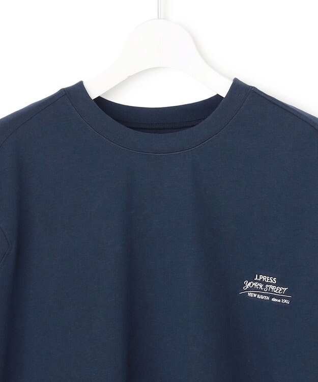 J.PRESS YORK STREET 【WOMEN】ポンチョシルエットTシャツ ネイビー系