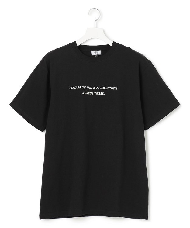 J.PRESS YORK STREET 【UNISEX】グラフィックTシャツ ブラック系