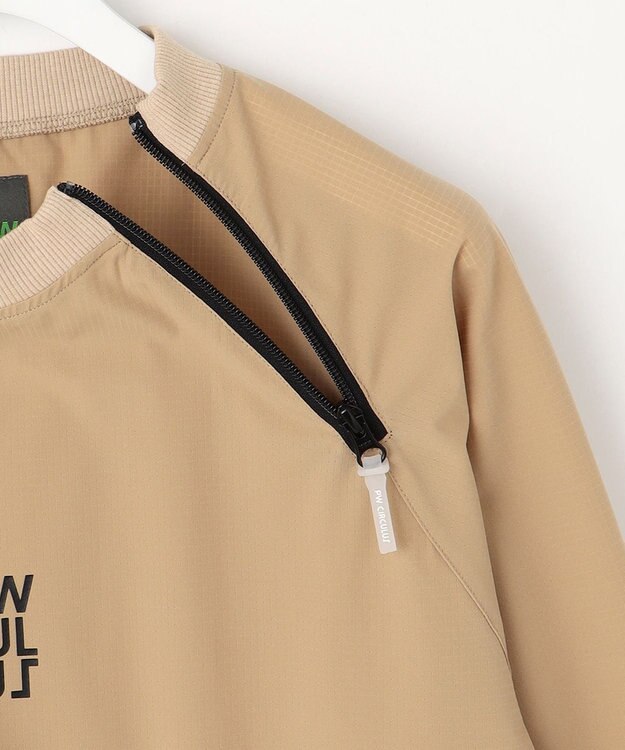 PW CIRCULUS 【高通気 / 軽撥水 / 軽量のDotAir 使用】【MEN】ポケッタブル ブルゾン ベージュ系