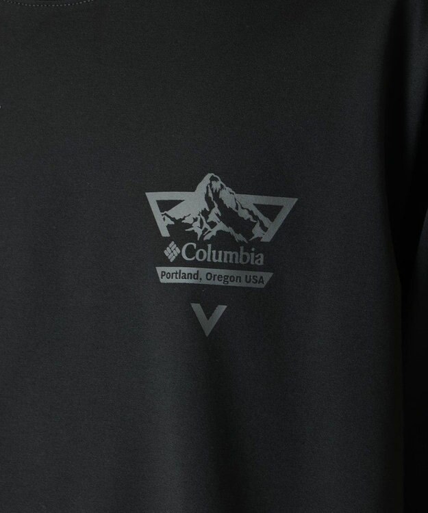 Columbia Columbia/ アーバンハイクグラフィックロングスリーブTシャツ /コロンビア Black Front Print