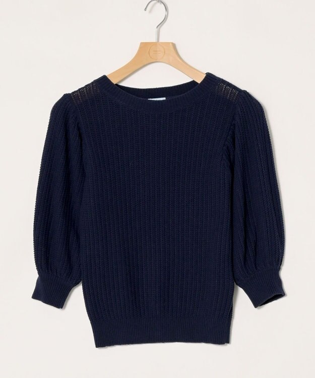 ONWARD Reuse Park 【組曲】ニット春夏 ネイビー